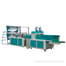 Automatic Double layers Four Lines bag making machine